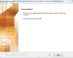 Quá trình cài đặt Outlook truy cập mail Yandex